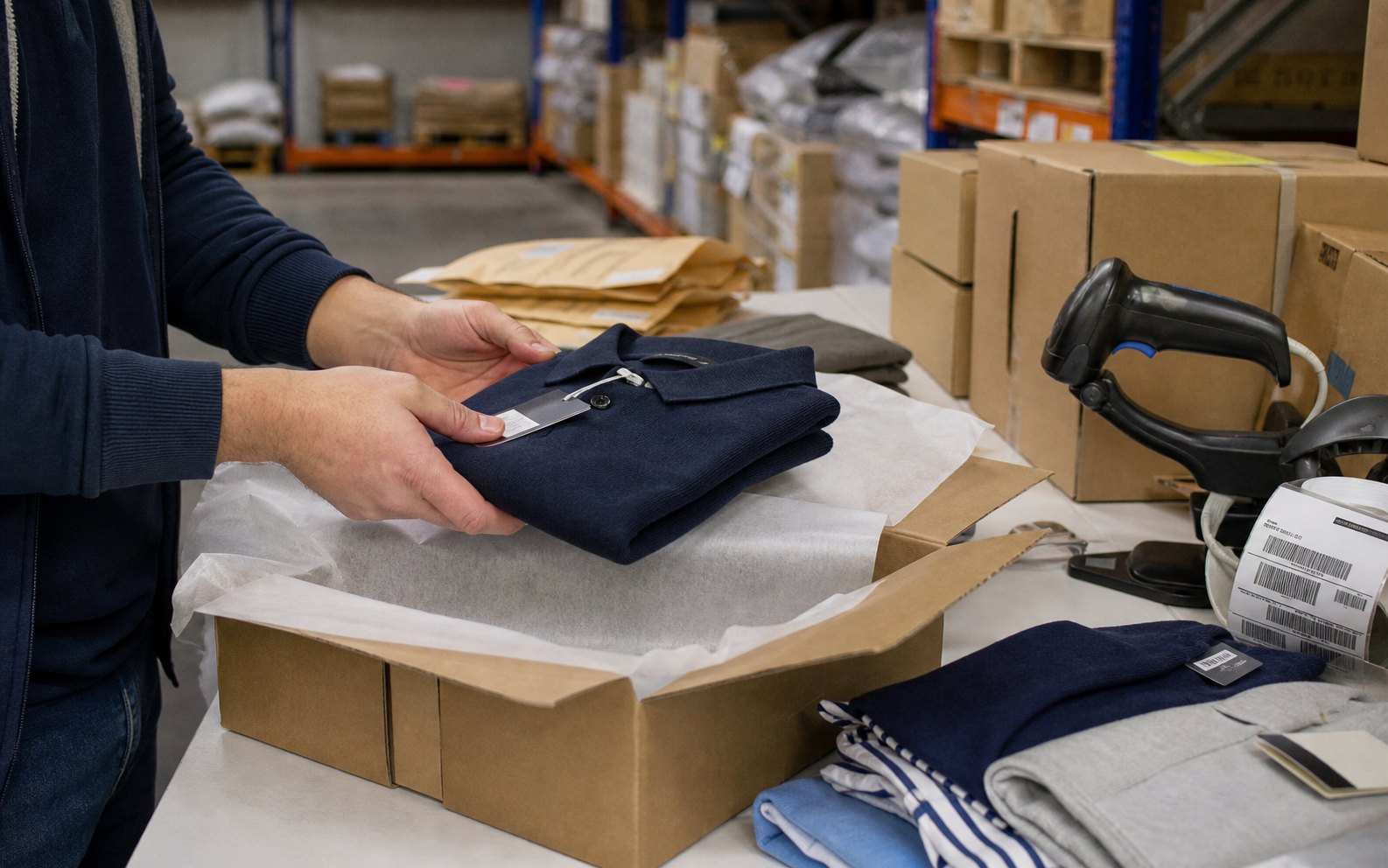 Packaging, personalización y control de calidad